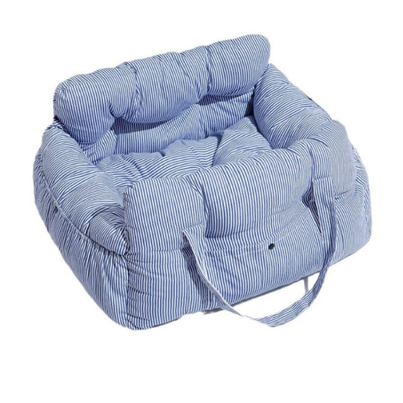 Travel Booster Car Seat ā Cozy, Secure, and Stylish for Every Pet Adventure!