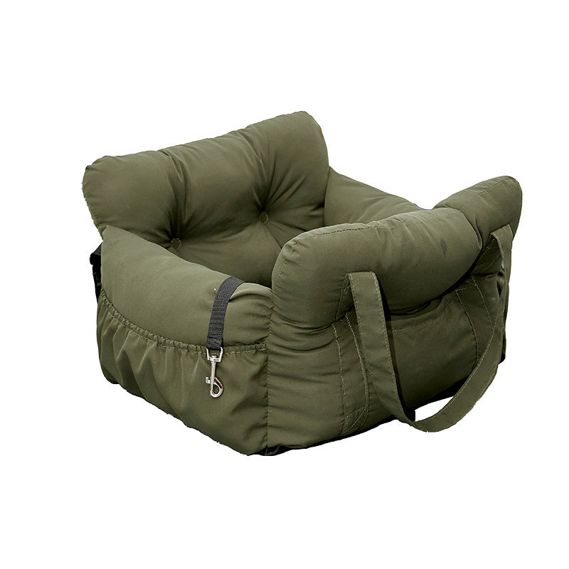 Travel Booster Car Seat ā Cozy, Secure, and Stylish for Every Pet Adventure!