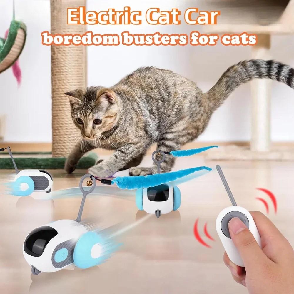 Cat Chase Car ā Automatic Rolling Toy for Non-Stop Feline Fun