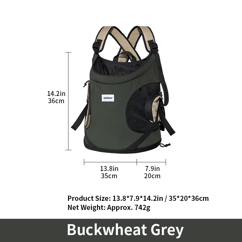 Pet Front Carry Chest Backpack ā Stylish, Secure & Super Comfortable for Outdoor Adventures