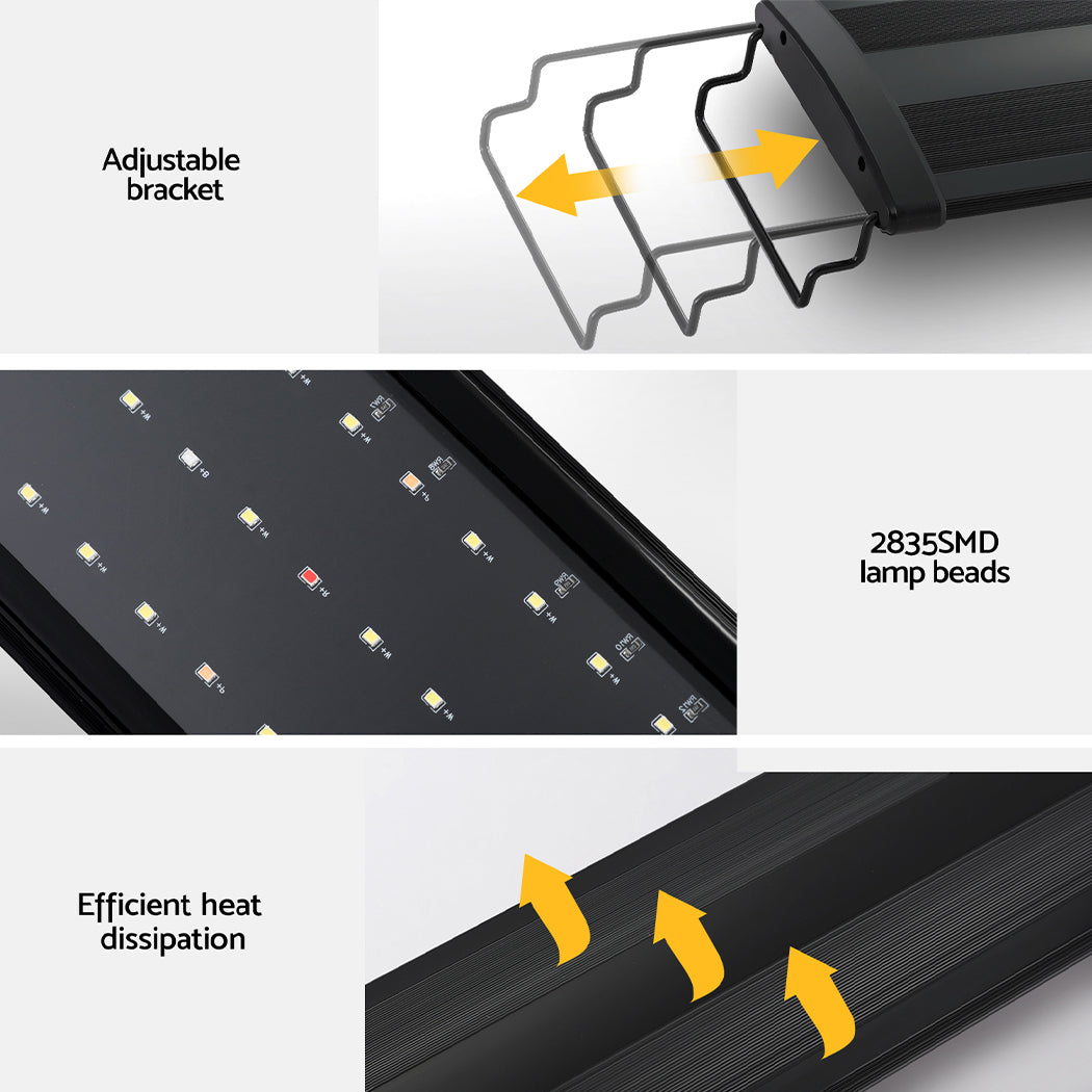 iPet AquaGlow Full Spectrum Light 120cm