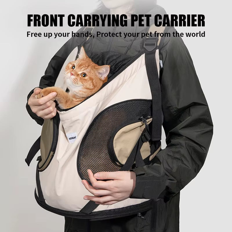 Pet Front Carry Chest Backpack ā Stylish, Secure & Super Comfortable for Outdoor Adventures