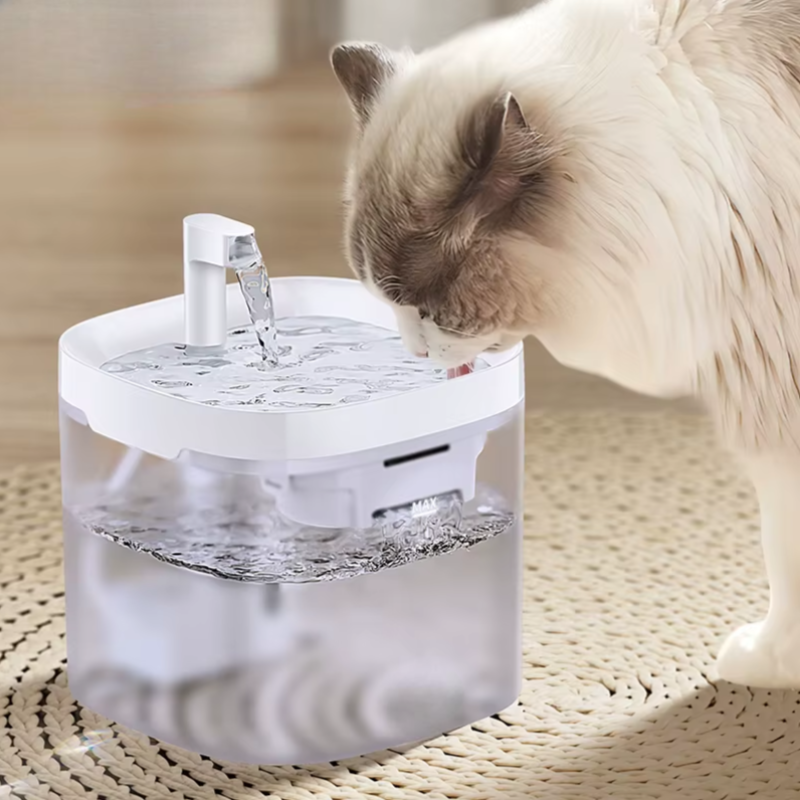 Rechargeable Cat Water Fountain ā Fresh, Flowing Water for Healthy, Happy Pets