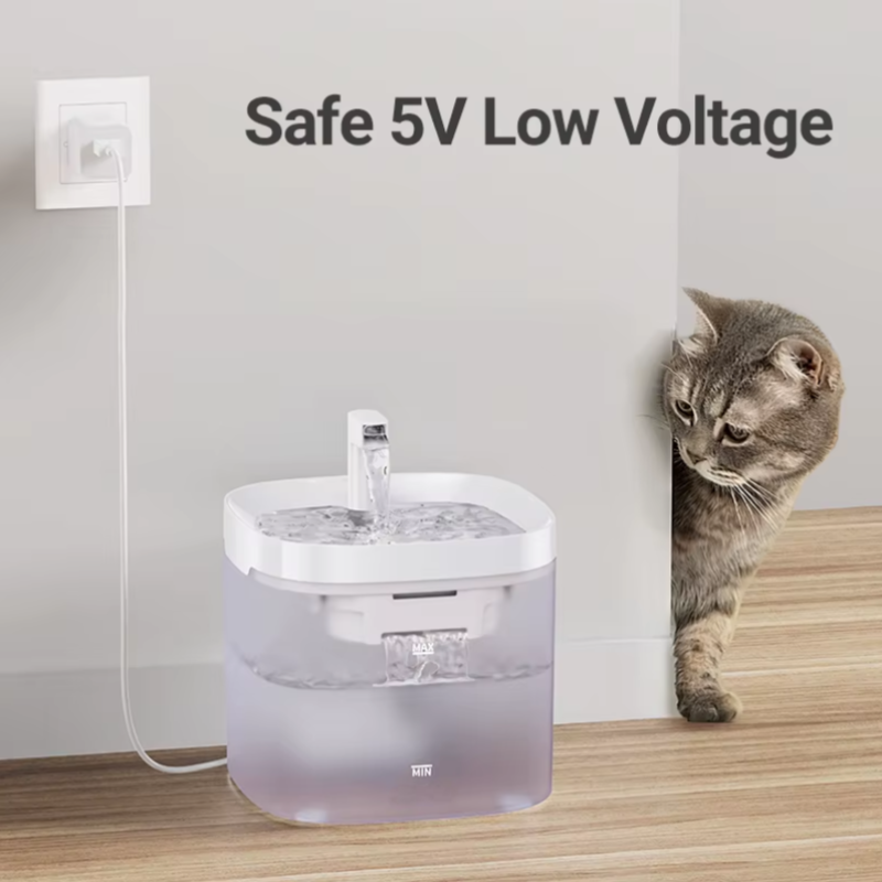Rechargeable Cat Water Fountain ā Fresh, Flowing Water for Healthy, Happy Pets