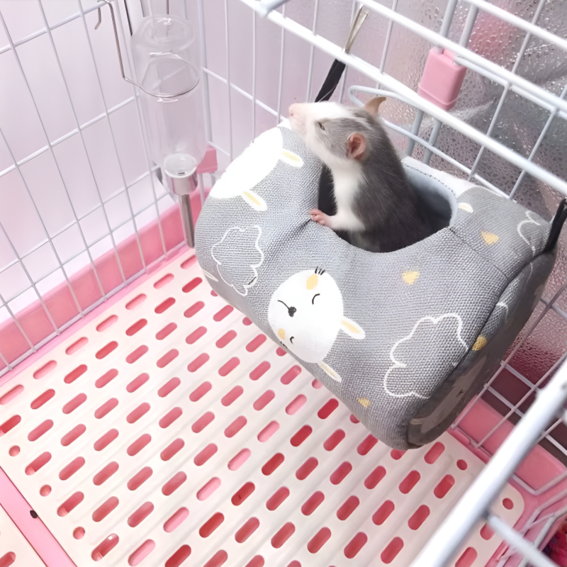 Hammock Bed for Small Pets ā Cozy, Hanging Comfort for Hamsters, Rats & Guinea Pigs